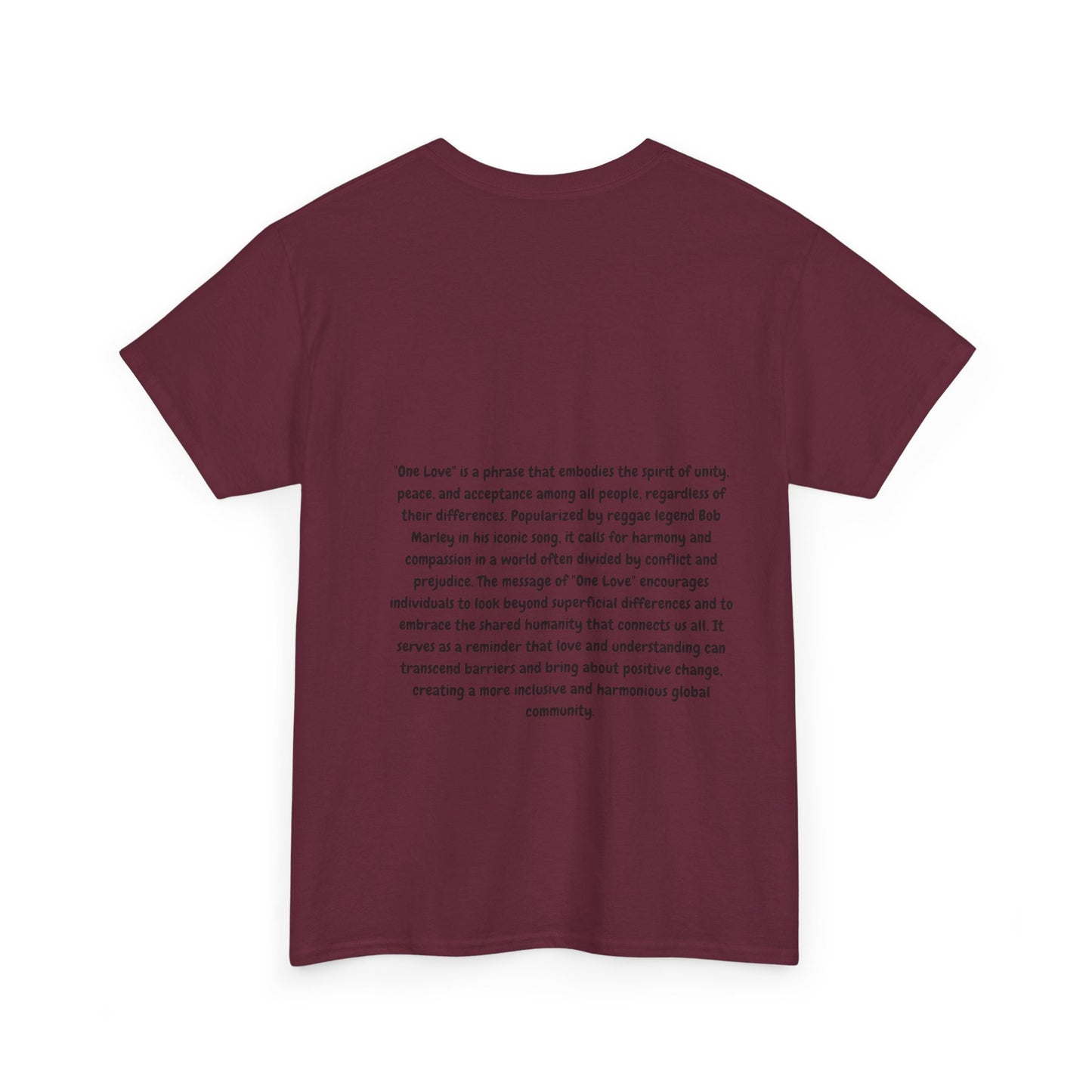 T-Shirt - One Love One Unity Graphic Tee