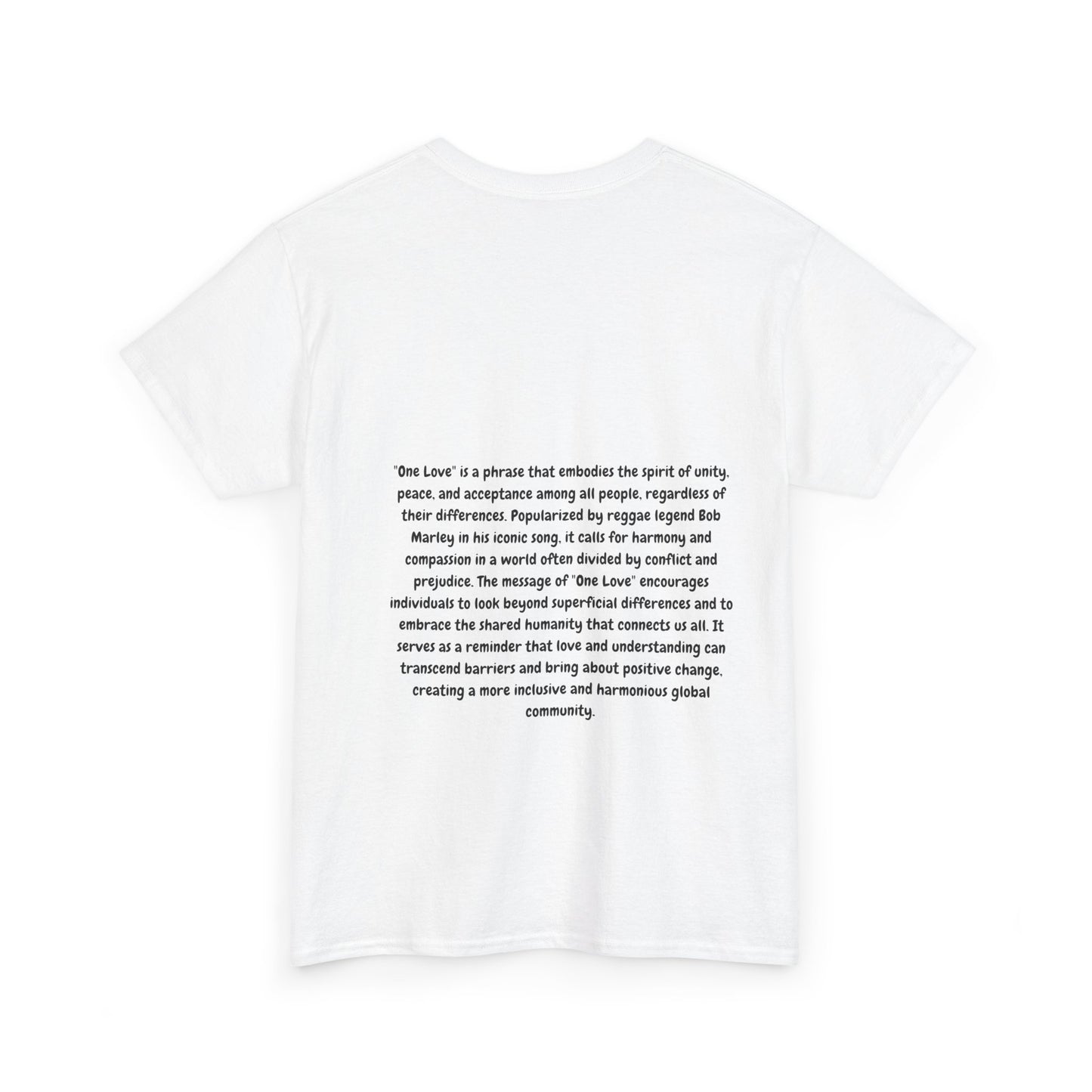 T-Shirt - One Love One Unity Graphic Tee