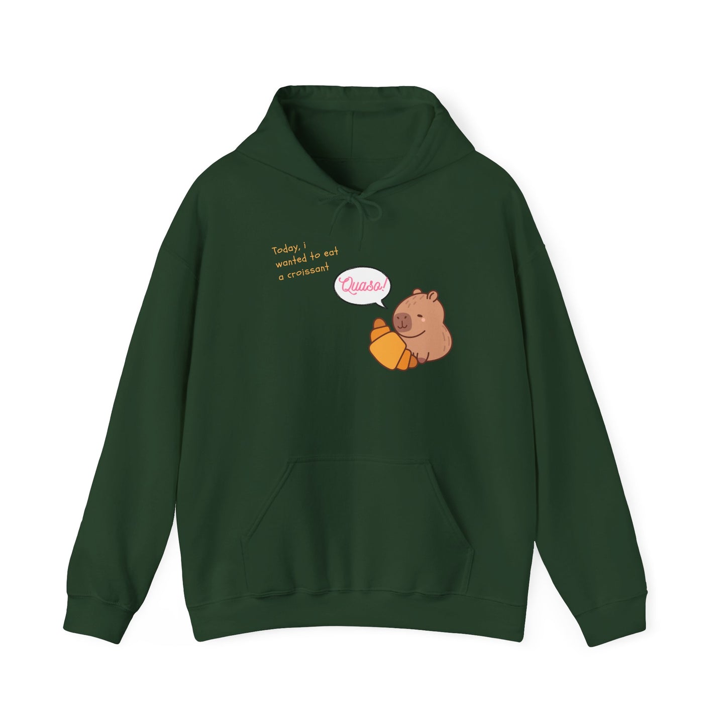 Funny Capybara Hooded Sweatshirt