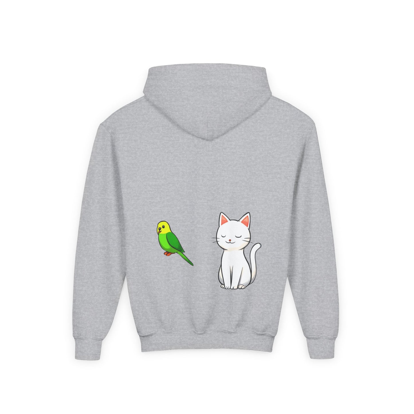 Girl's Hooded Sweatshirt - Youth Heavy Blend
