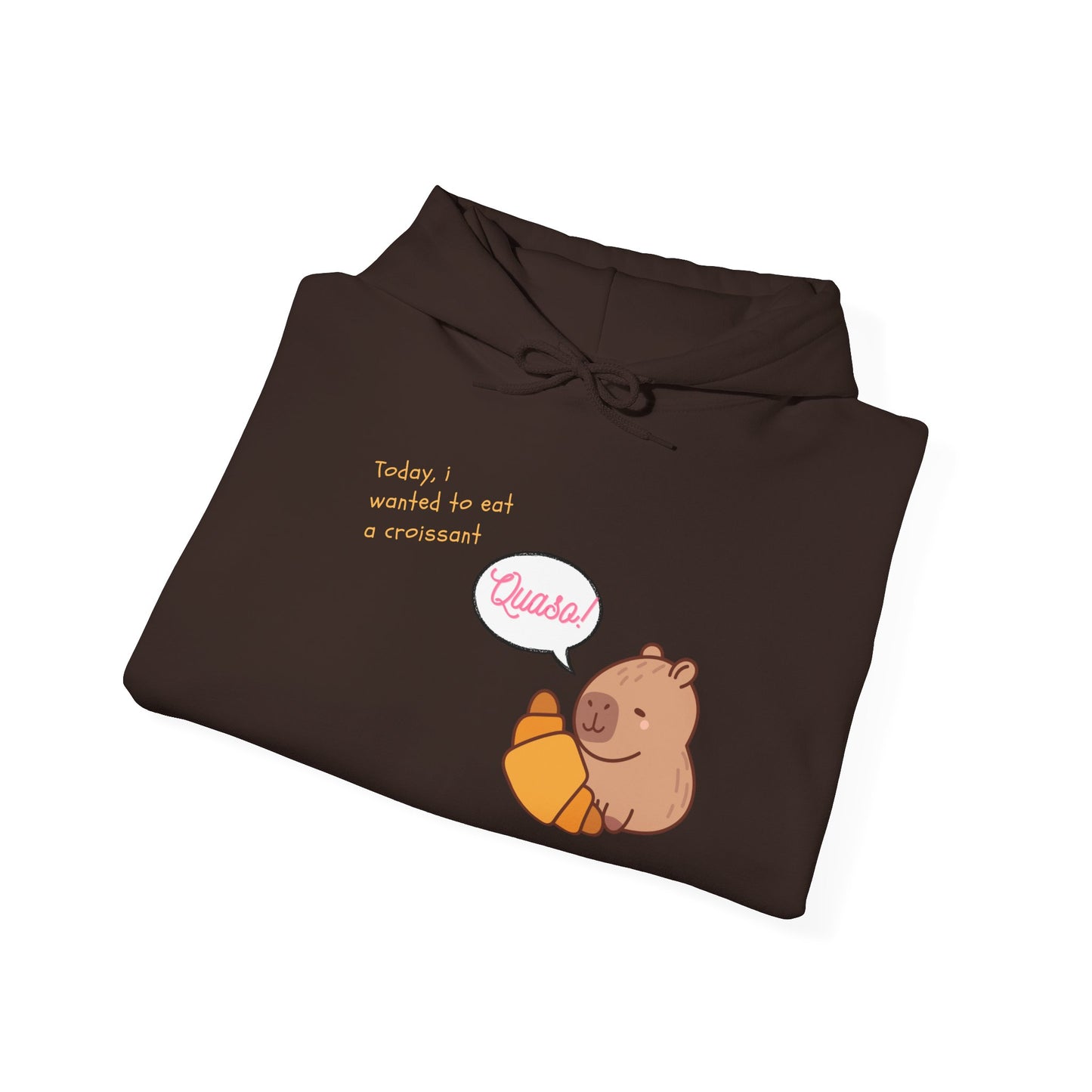 Funny Capybara Hooded Sweatshirt
