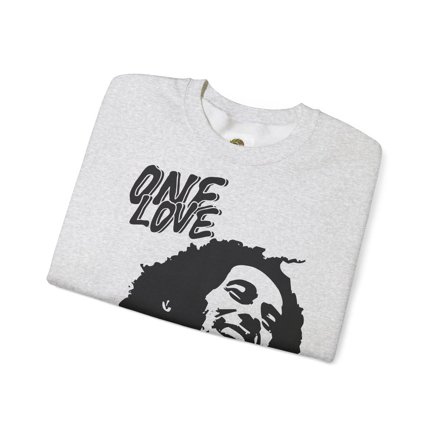 Unisex Heavy Blend™ Crewneck Sweatshirt with some love and unity