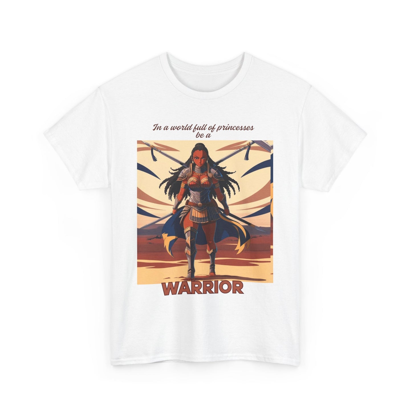 Warrior Unisex Tee - African Warrior Design