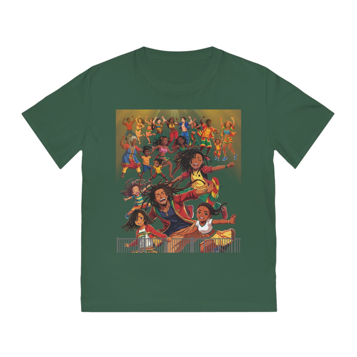 Rocker T-Shirt - Reggae Festival Fun