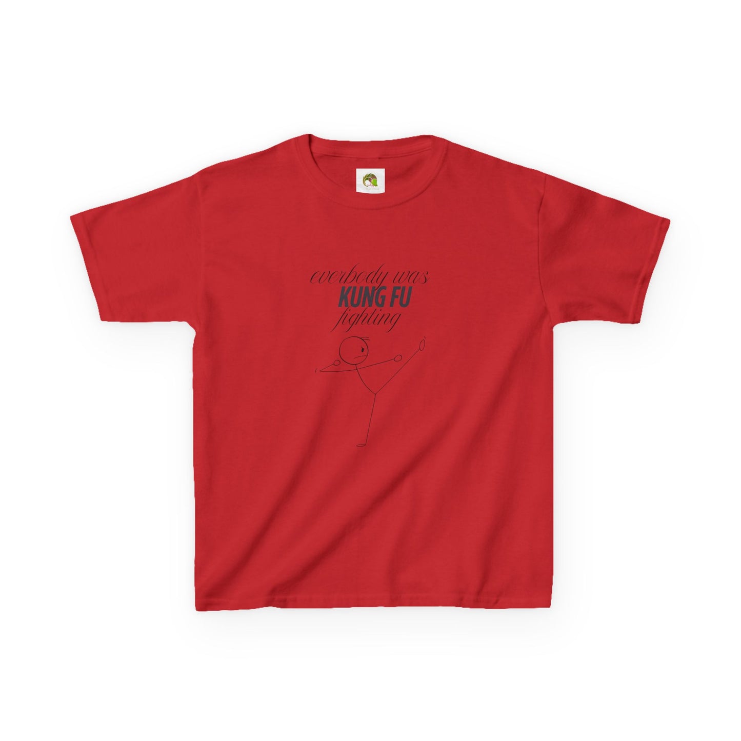Kids Tee - Funny 'Everybody was Kungfu Fighting' Design