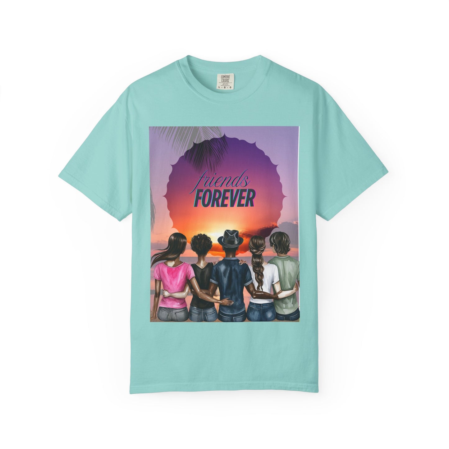 Sunset Friends Forever T-shirt