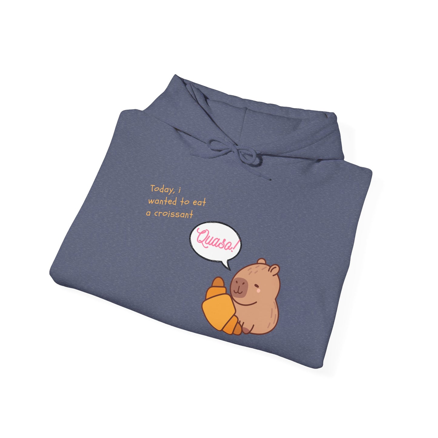 Funny Capybara Hooded Sweatshirt