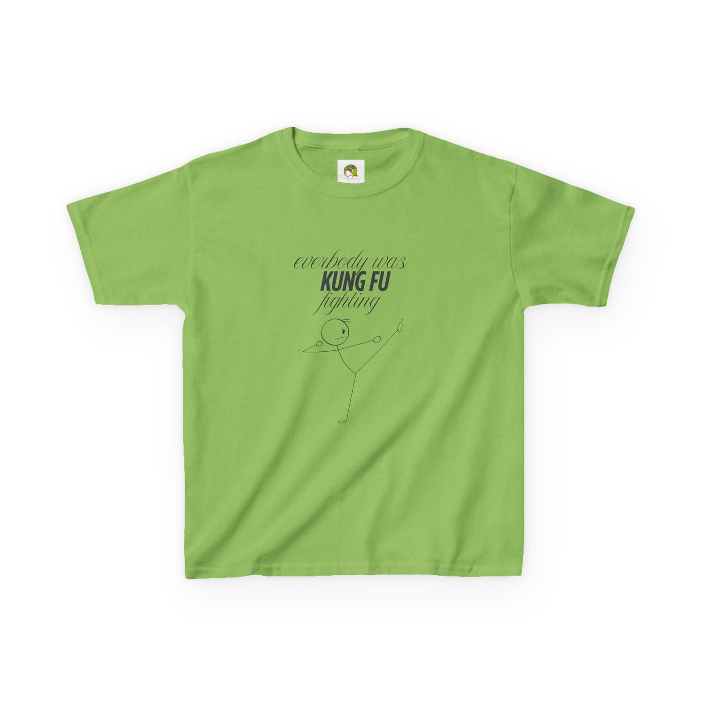 Kids Tee - Funny 'Everybody was Kungfu Fighting' Design