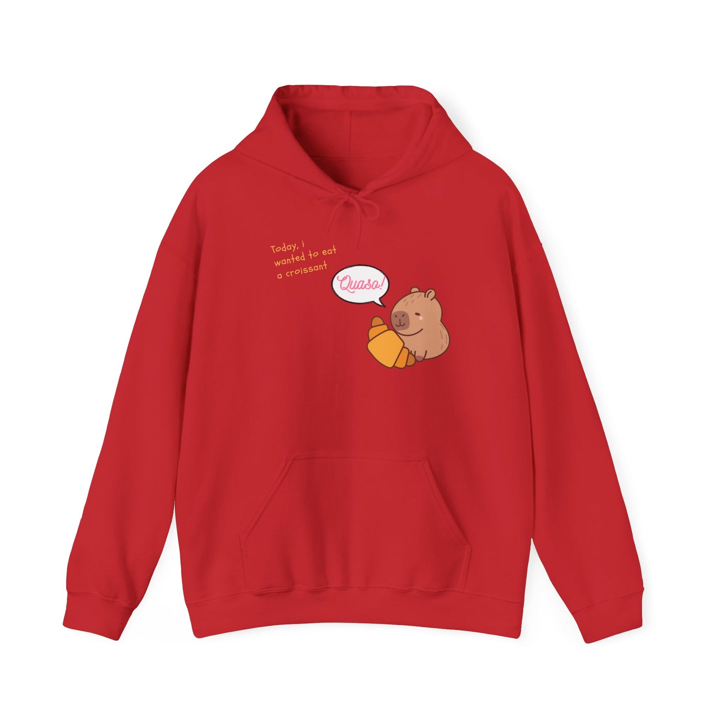 Funny Capybara Hooded Sweatshirt
