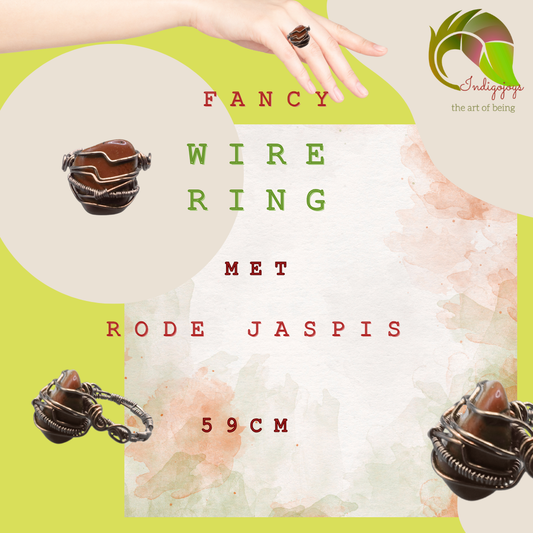 fancy wire rodejaspis ring