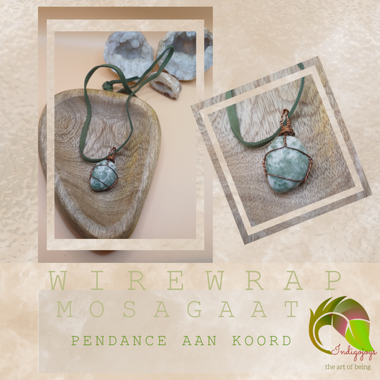 Mosagaat wirewrap aan koord