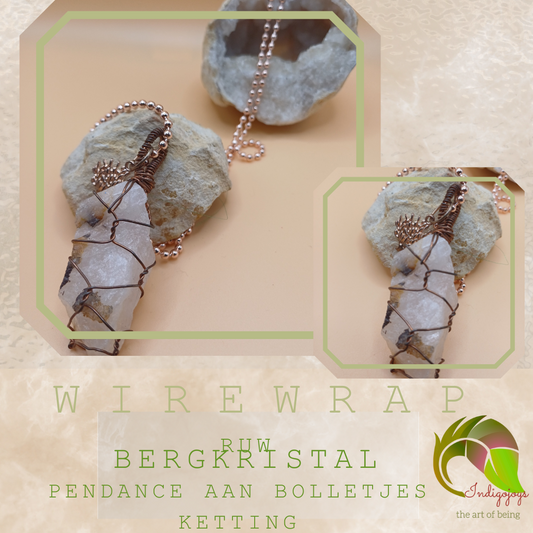 wiredhanger met bergkristal